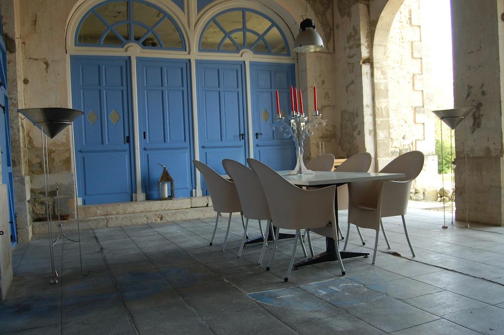 לינה וארוחת בוקר Bourgougnague La Vieille Ecole מראה חיצוני תמונה